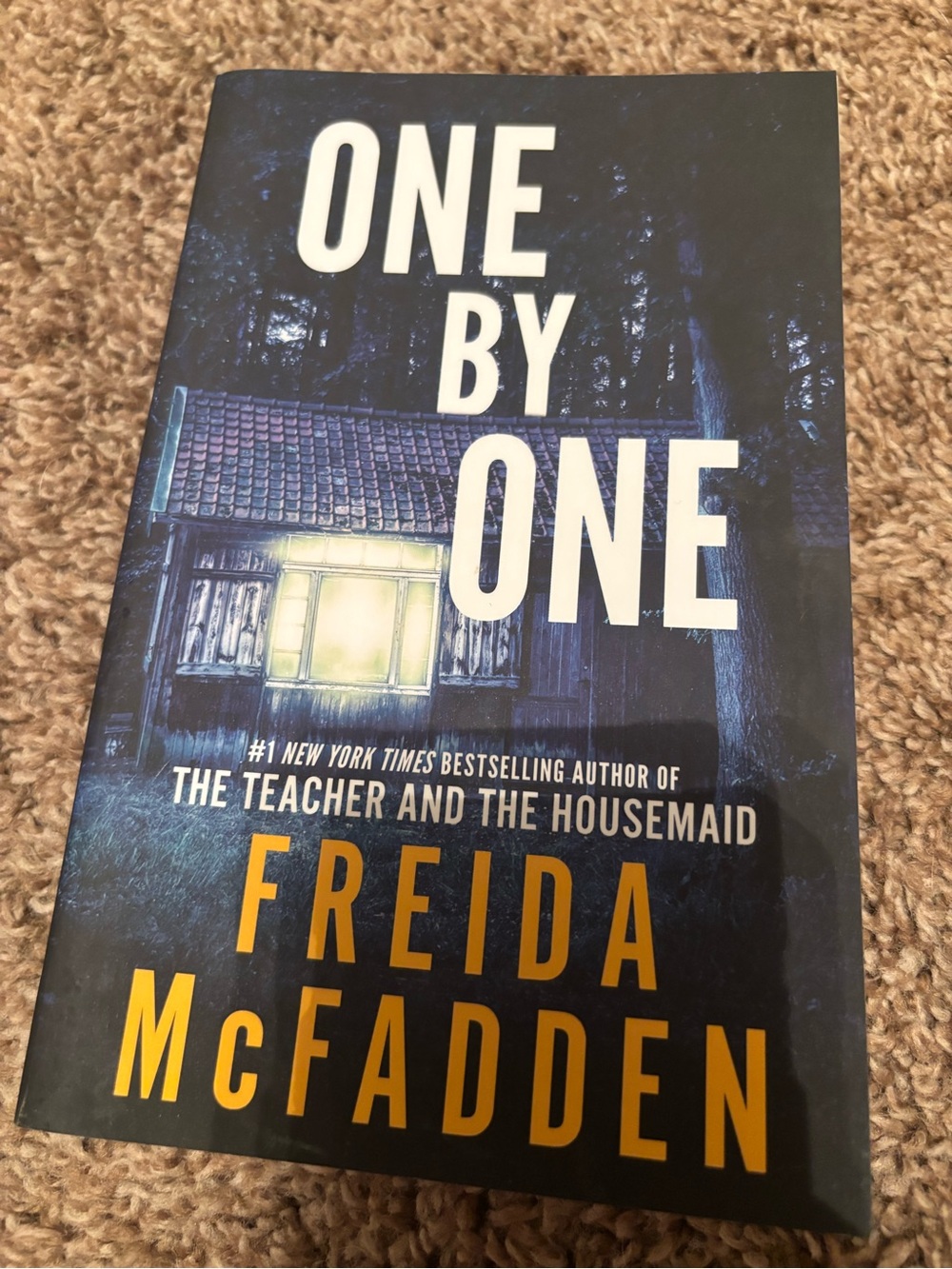 One by One - Frieda McFadden Paperback Thriller